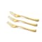 Smarty Had A Party Shiny Metallic Gold Plastic Forks (600 Forks), 600PK 7950G-CASE - alternate 2